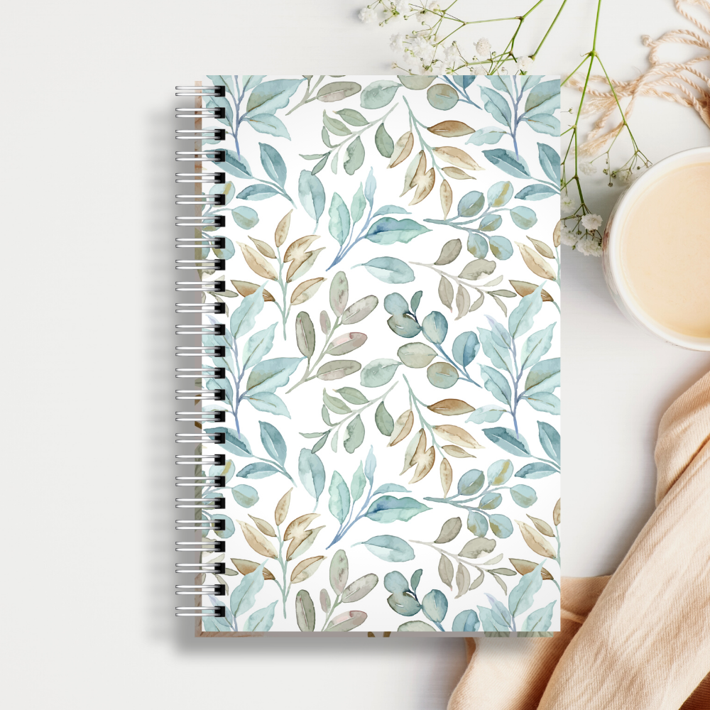 Leaves of Gold - Lined Notebook