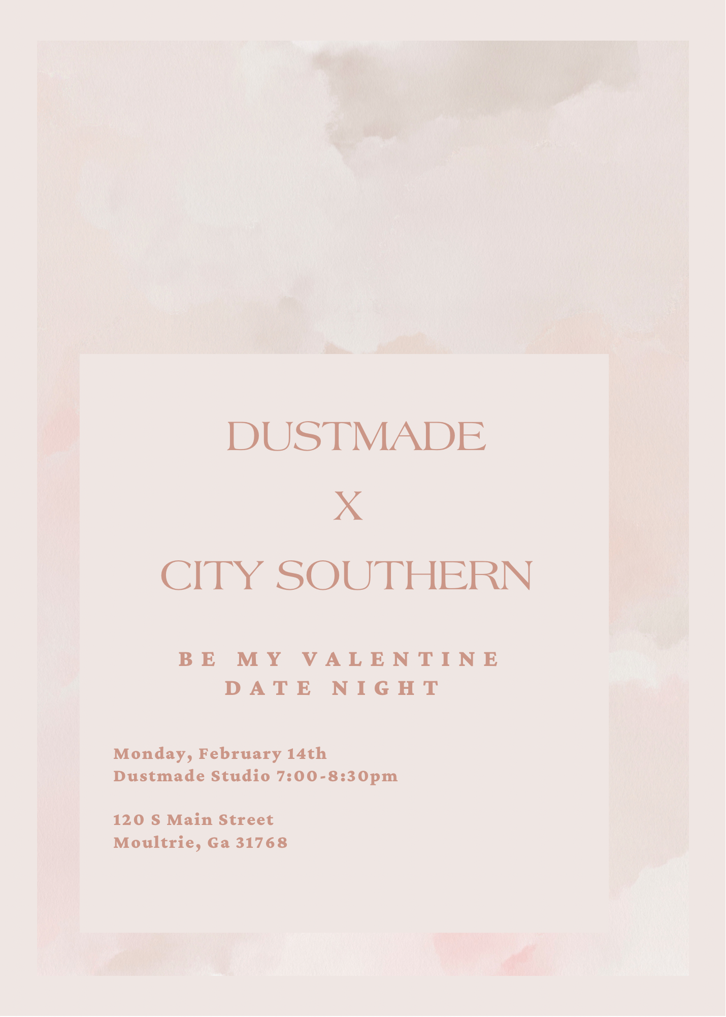 Valentine's Datenight - Dustmade X City Southern