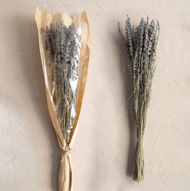 Dried Natural Lavender Bunch